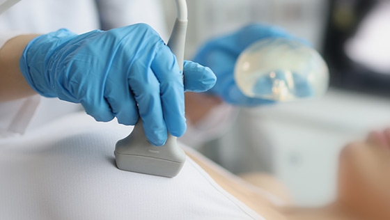 가슴성형 전후 유방검진